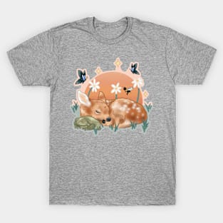 Foal & Toad Take a Nap T-Shirt